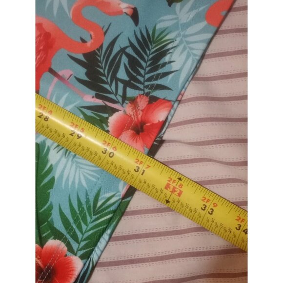 YATTA Golf Vibrant Floral Flamingo AOP Performance Golf Polo Mens 2XL Stretch - Picture 12 of 12